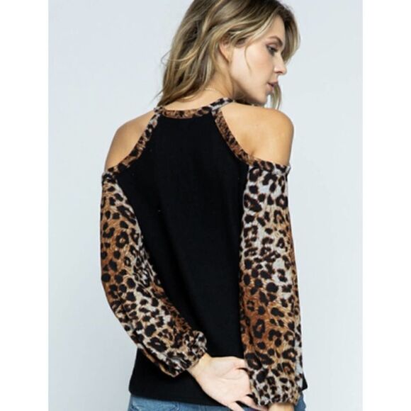 Vocal SHOULDER ANIMAL TOP Small NWT - Picture 4 of 4